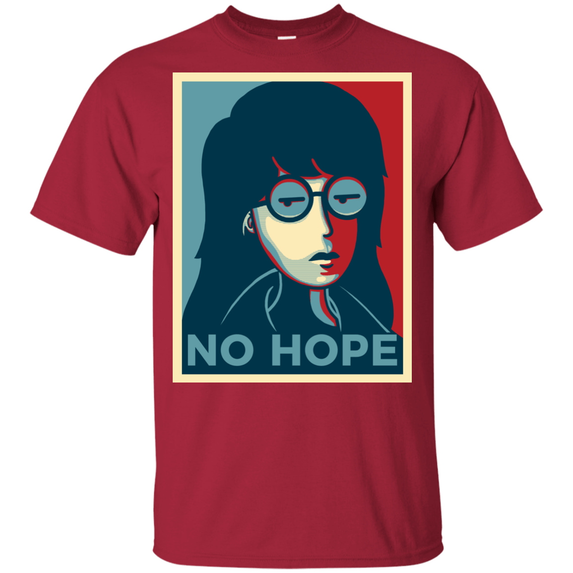 T-Shirts Cardinal / YXS No Life. No Hope. No Future Youth T-Shirt