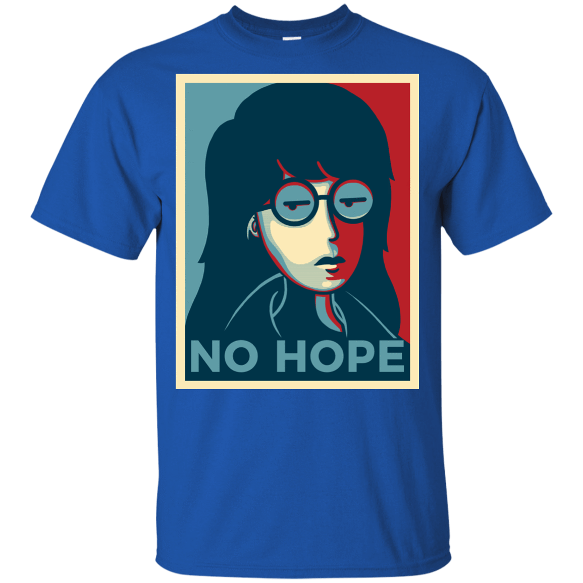 T-Shirts Royal / YXS No Life. No Hope. No Future Youth T-Shirt
