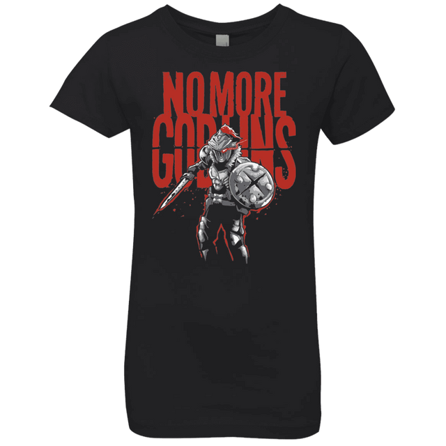 T-Shirts Black / YXS No More Goblins Girls Premium T-Shirt