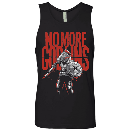 T-Shirts Black / S No More Goblins Men's Premium Tank Top