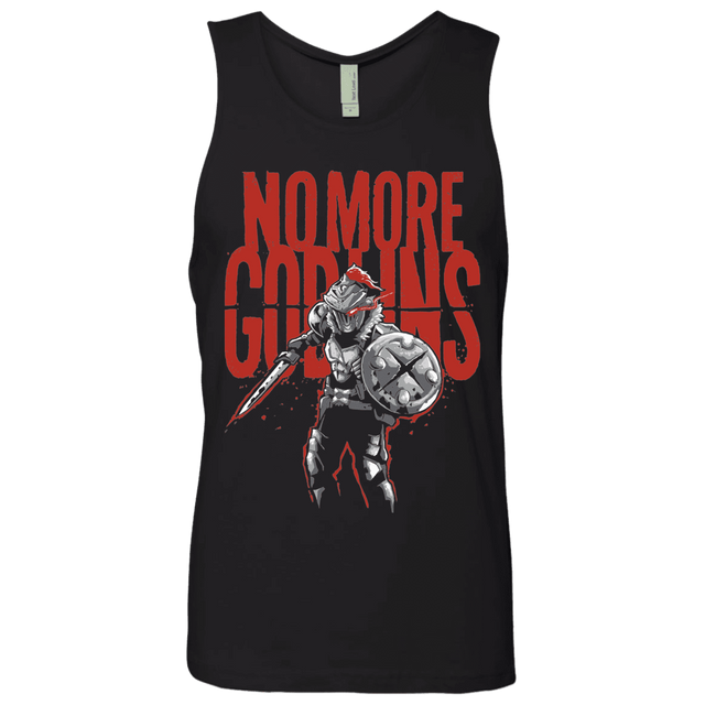 T-Shirts Black / S No More Goblins Men's Premium Tank Top