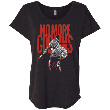 T-Shirts Vintage Black / X-Small No More Goblins Triblend Dolman Sleeve