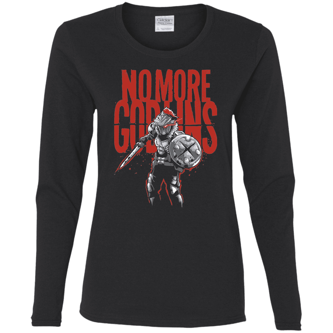 T-Shirts Black / S No More Goblins Women's Long Sleeve T-Shirt