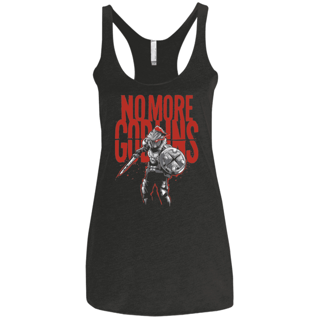 T-Shirts Vintage Black / X-Small No More Goblins Women's Triblend Racerback Tank