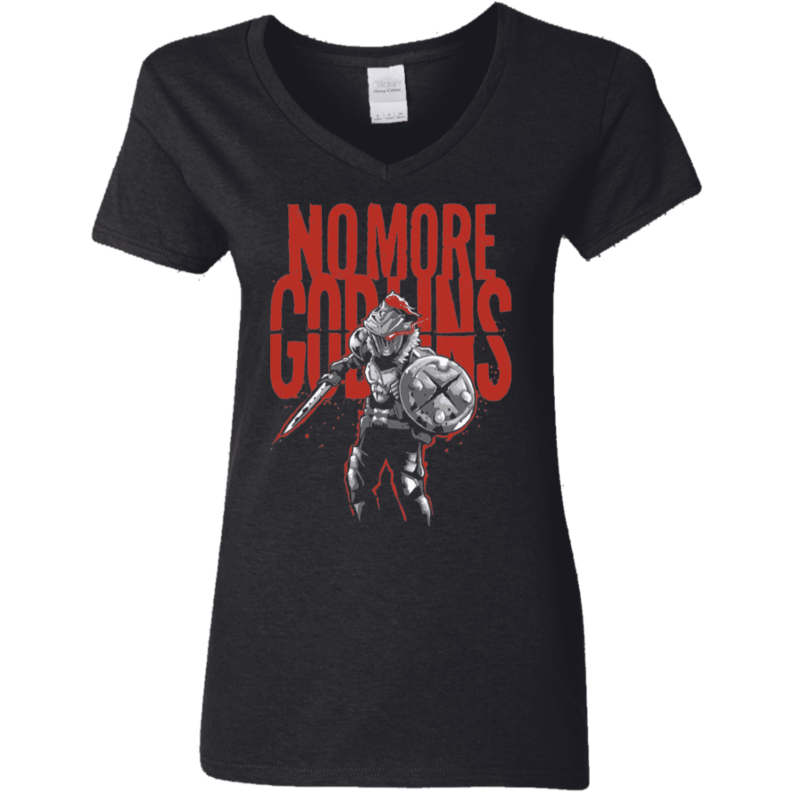 T-Shirts Black / S No More Goblins Women's V-Neck T-Shirt