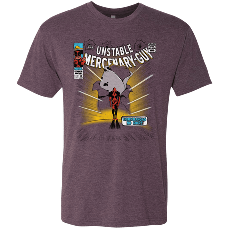 T-Shirts Vintage Purple / Small No More Men's Triblend T-Shirt