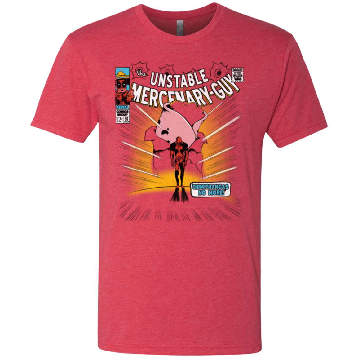 T-Shirts Vintage Red / Small No More Men's Triblend T-Shirt