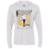 T-Shirts Heather White / X-Small No More Triblend Long Sleeve Hoodie Tee