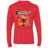 T-Shirts Vintage Red / X-Small No More Triblend Long Sleeve Hoodie Tee