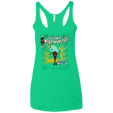 T-Shirts Envy / X-Small No More Women's Triblend Racerback Tank