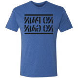T-Shirts Vintage Royal / S No Pain No Gain Mirrored Workout Men's Triblend T-Shirt