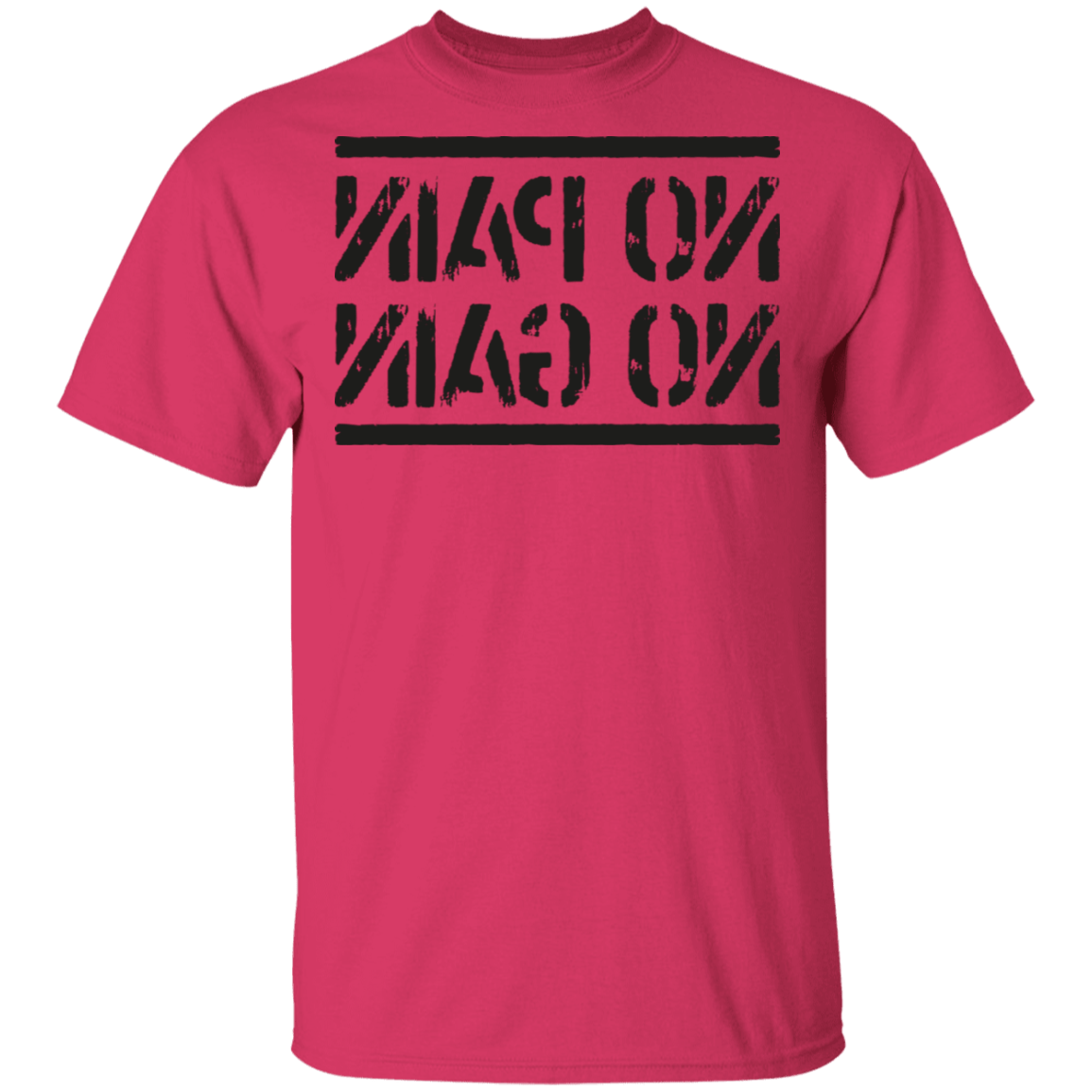 T-Shirts Heliconia / S No Pain No Gain Mirrored Workout T-Shirt