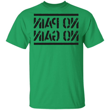 T-Shirts Irish Green / S No Pain No Gain Mirrored Workout T-Shirt