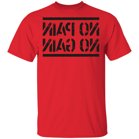 T-Shirts Red / S No Pain No Gain Mirrored Workout T-Shirt