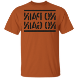 T-Shirts Texas Orange / S No Pain No Gain Mirrored Workout T-Shirt