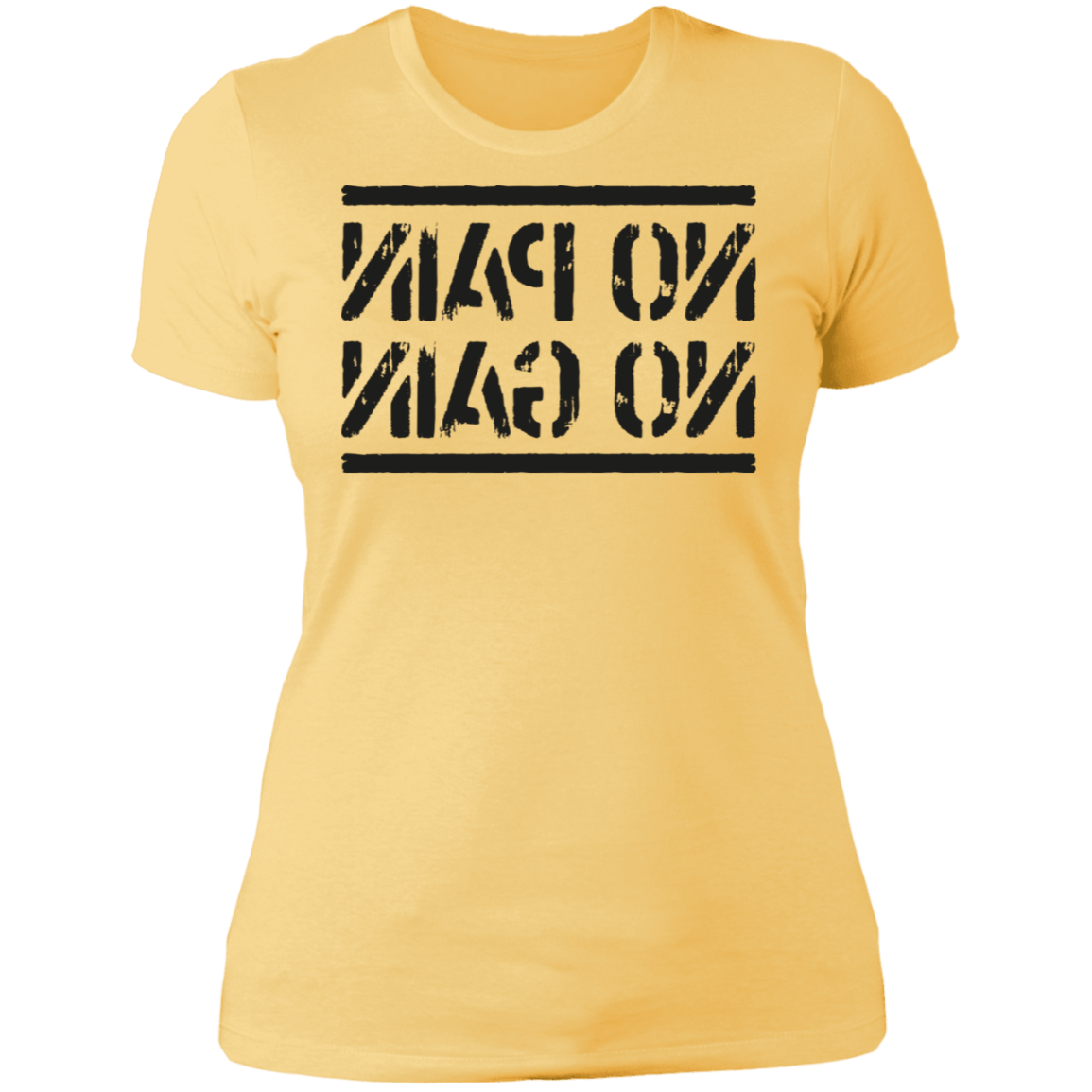 T-Shirts Banana Cream/ / S No Pain No Gain Mirrored Workout Women's Premium T-Shirt