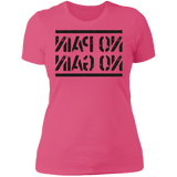 T-Shirts Hot Pink / S No Pain No Gain Mirrored Workout Women's Premium T-Shirt
