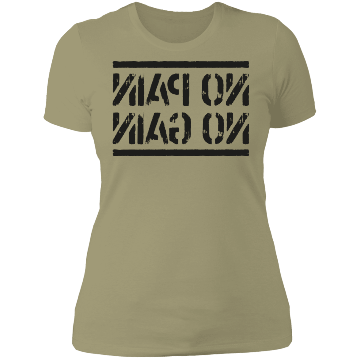 T-Shirts Light Olive / S No Pain No Gain Mirrored Workout Women's Premium T-Shirt