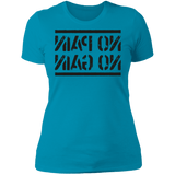 T-Shirts Turquoise / S No Pain No Gain Mirrored Workout Women's Premium T-Shirt