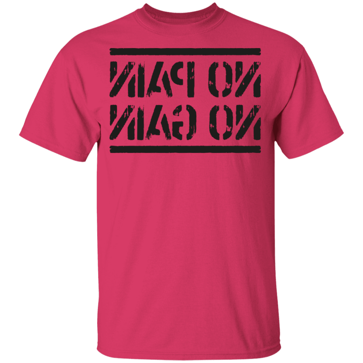 T-Shirts Heliconia / YXS No Pain No Gain Mirrored Workout Youth T-Shirt