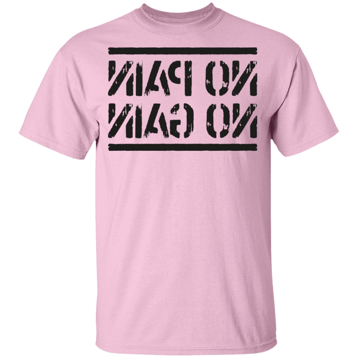 T-Shirts Light Pink / YXS No Pain No Gain Mirrored Workout Youth T-Shirt
