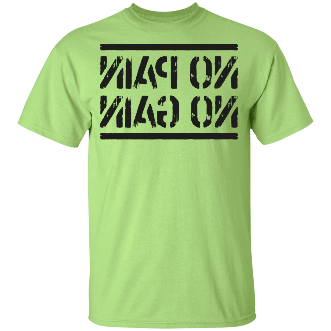 T-Shirts Mint Green / YXS No Pain No Gain Mirrored Workout Youth T-Shirt