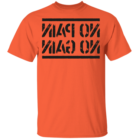 T-Shirts Orange / YXS No Pain No Gain Mirrored Workout Youth T-Shirt