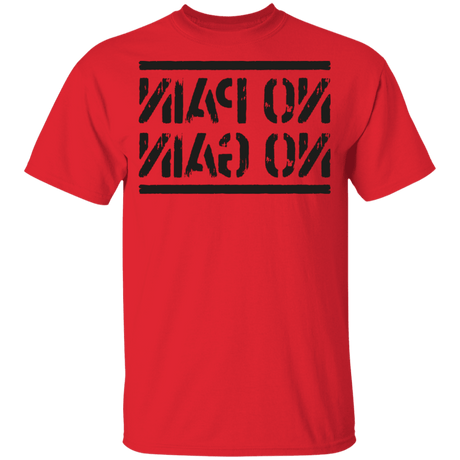 T-Shirts Red / YXS No Pain No Gain Mirrored Workout Youth T-Shirt