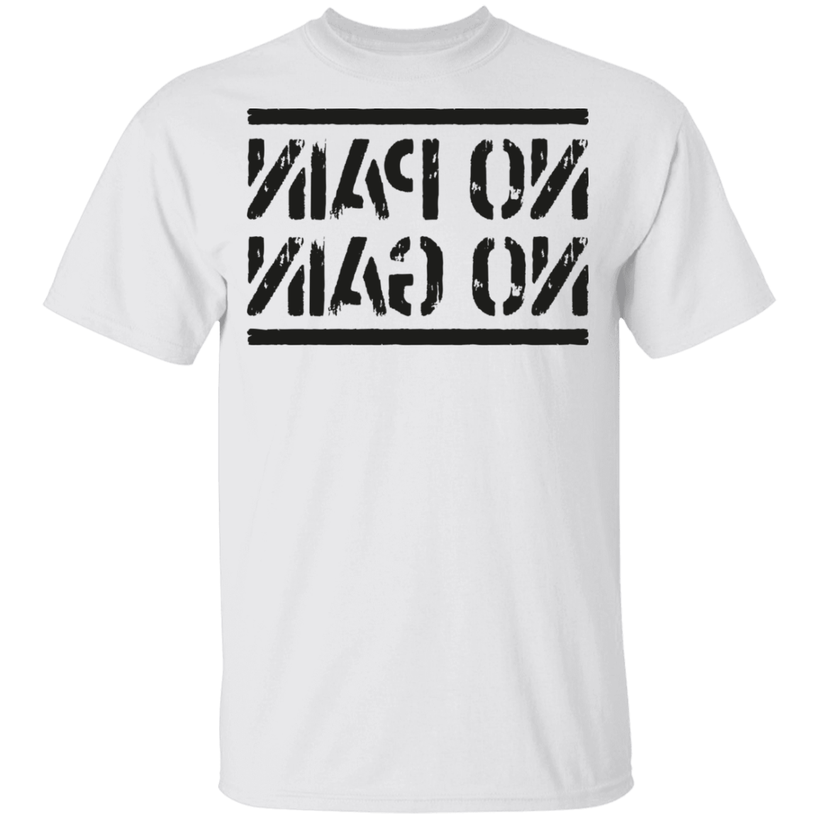 T-Shirts White / YXS No Pain No Gain Mirrored Workout Youth T-Shirt