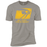 T-Shirts Light Grey / YXS No Post On Sunday Boys Premium T-Shirt