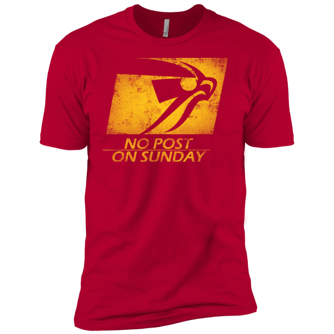 T-Shirts Red / YXS No Post On Sunday Boys Premium T-Shirt