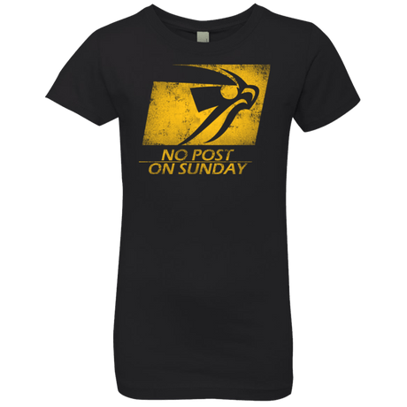 T-Shirts Black / YXS No Post On Sunday Girls Premium T-Shirt