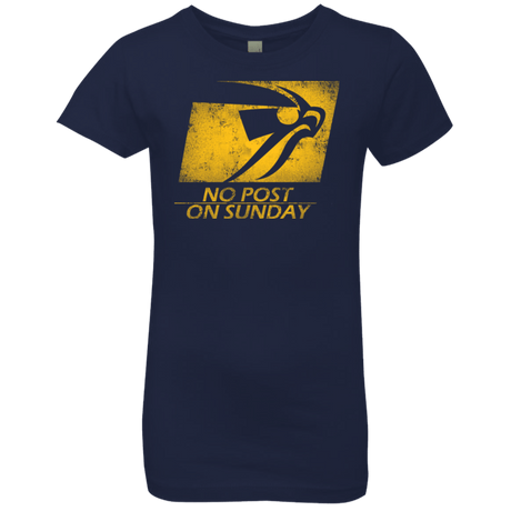 T-Shirts Midnight Navy / YXS No Post On Sunday Girls Premium T-Shirt