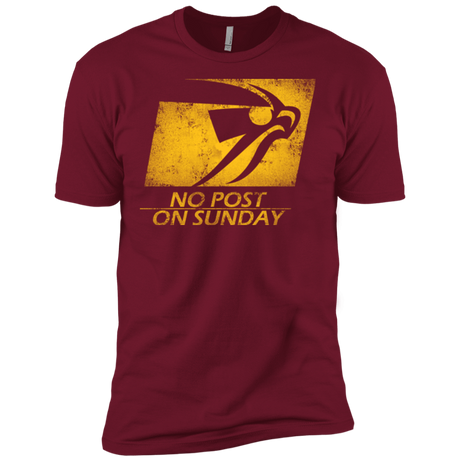 T-Shirts Cardinal / X-Small No Post On Sunday Men's Premium T-Shirt