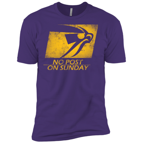 T-Shirts Purple / X-Small No Post On Sunday Men's Premium T-Shirt