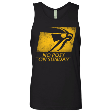 T-Shirts Black / Small No Post On Sunday Men's Premium Tank Top