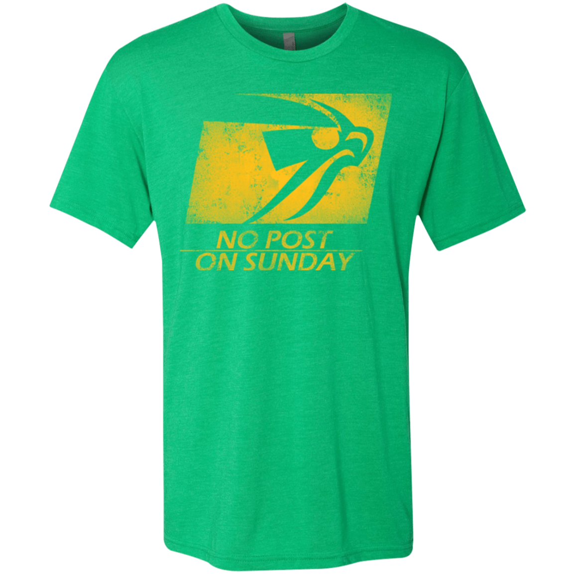 T-Shirts Envy / Small No Post On Sunday Men's Triblend T-Shirt