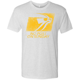 T-Shirts Heather White / Small No Post On Sunday Men's Triblend T-Shirt