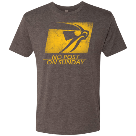 T-Shirts Macchiato / Small No Post On Sunday Men's Triblend T-Shirt