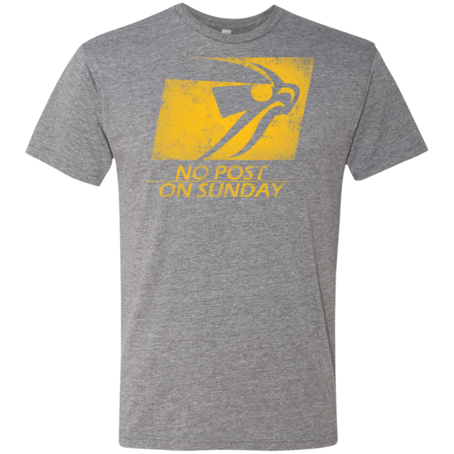 T-Shirts Premium Heather / Small No Post On Sunday Men's Triblend T-Shirt