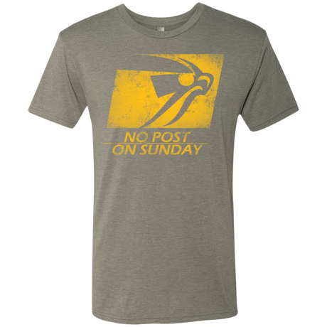 T-Shirts Venetian Grey / Small No Post On Sunday Men's Triblend T-Shirt