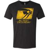 T-Shirts Vintage Black / Small No Post On Sunday Men's Triblend T-Shirt