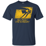 T-Shirts Navy / Small No Post On Sunday T-Shirt