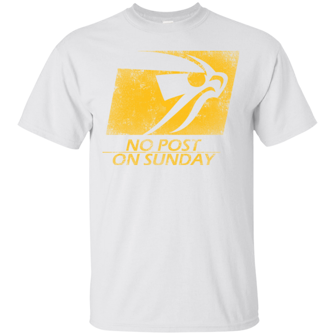 T-Shirts White / Small No Post On Sunday T-Shirt