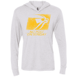 T-Shirts Heather White / X-Small No Post On Sunday Triblend Long Sleeve Hoodie Tee