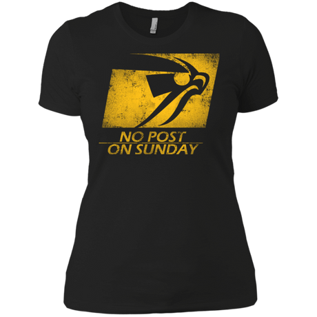 T-Shirts Black / X-Small No Post On Sunday Women's Premium T-Shirt