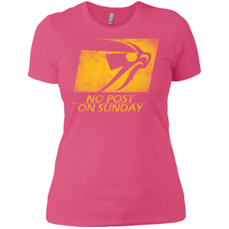 T-Shirts Hot Pink / X-Small No Post On Sunday Women's Premium T-Shirt