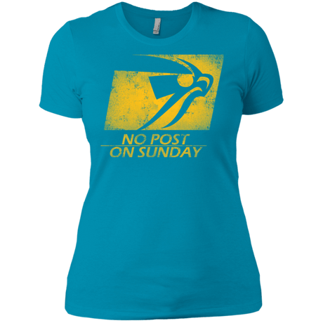T-Shirts Turquoise / X-Small No Post On Sunday Women's Premium T-Shirt
