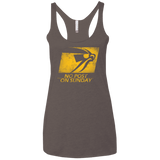 T-Shirts Macchiato / X-Small No Post On Sunday Women's Triblend Racerback Tank