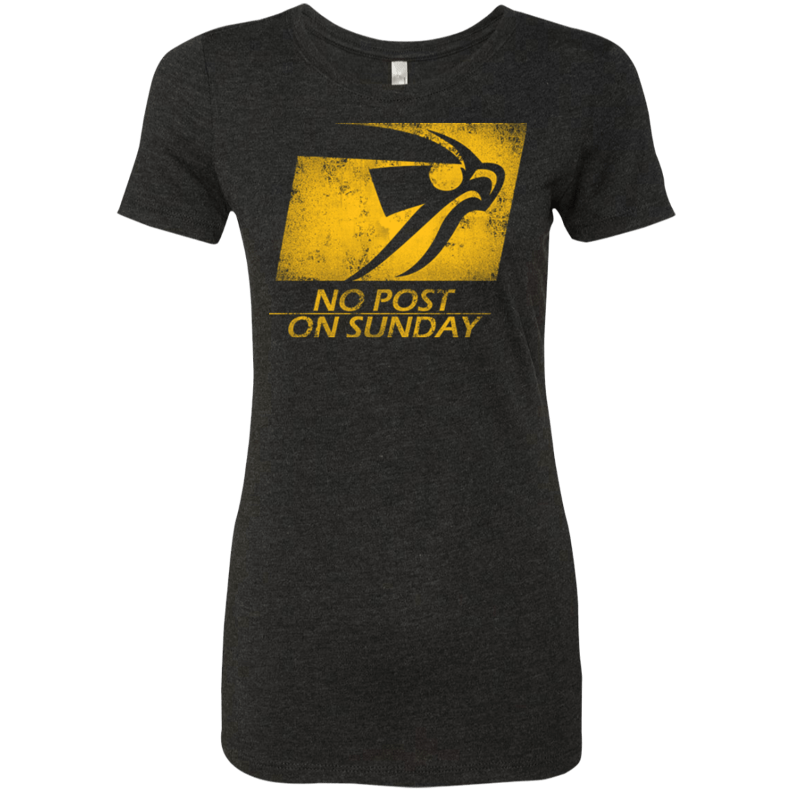 T-Shirts Vintage Black / Small No Post On Sunday Women's Triblend T-Shirt
